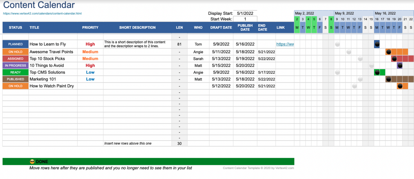 Spreadsheet