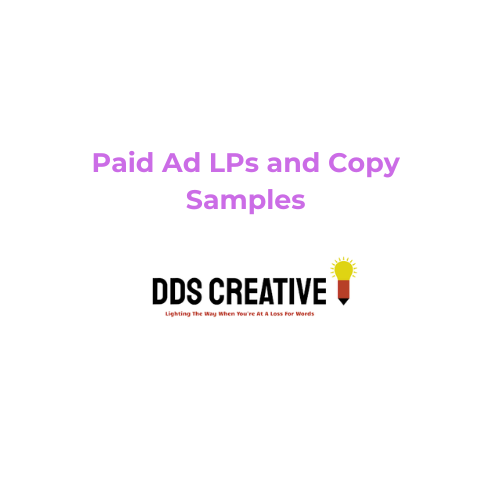 Paid Ad Samples