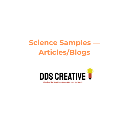 Science Sample — Articles Blogs